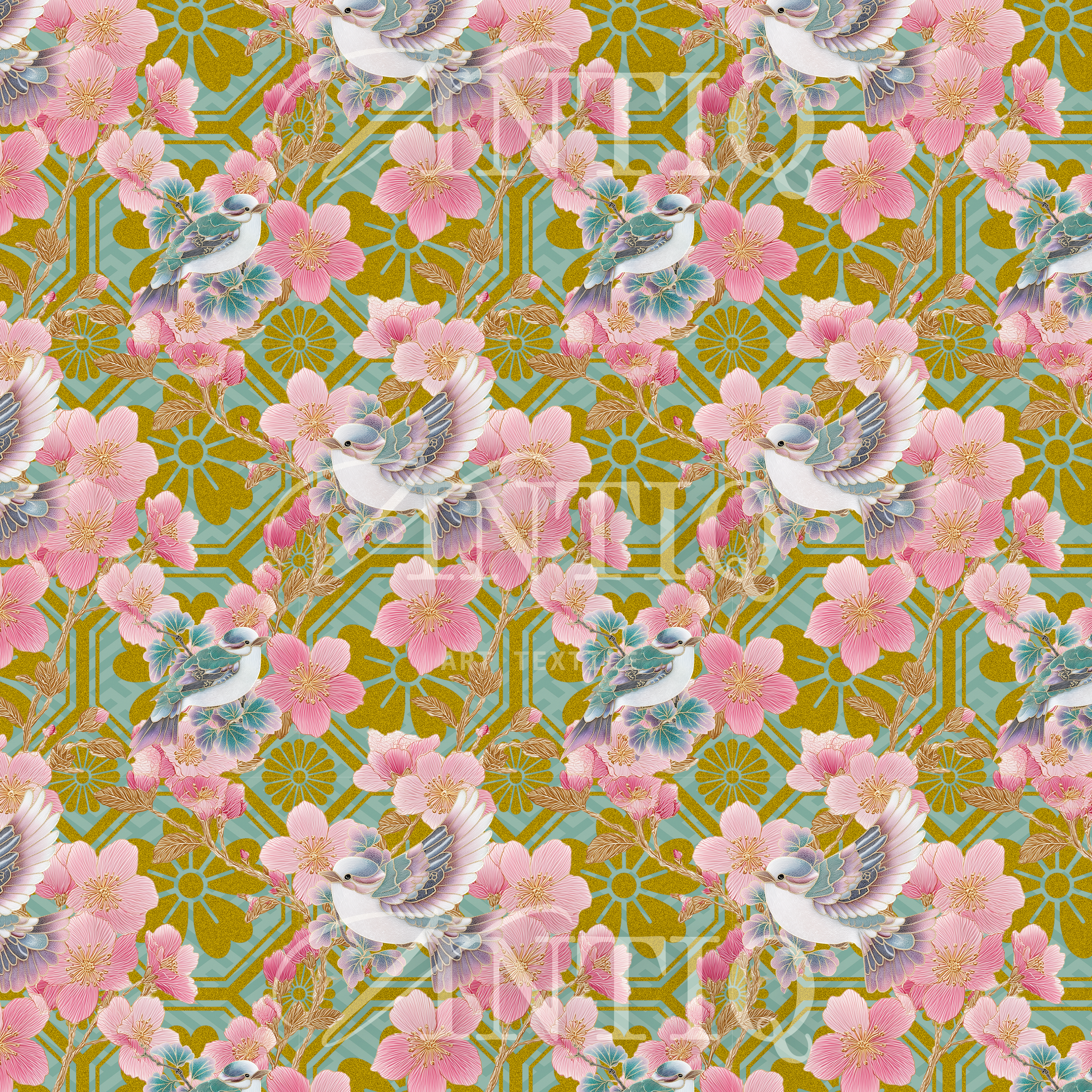 Sakura Birds – KIMONO Renaissance Collection