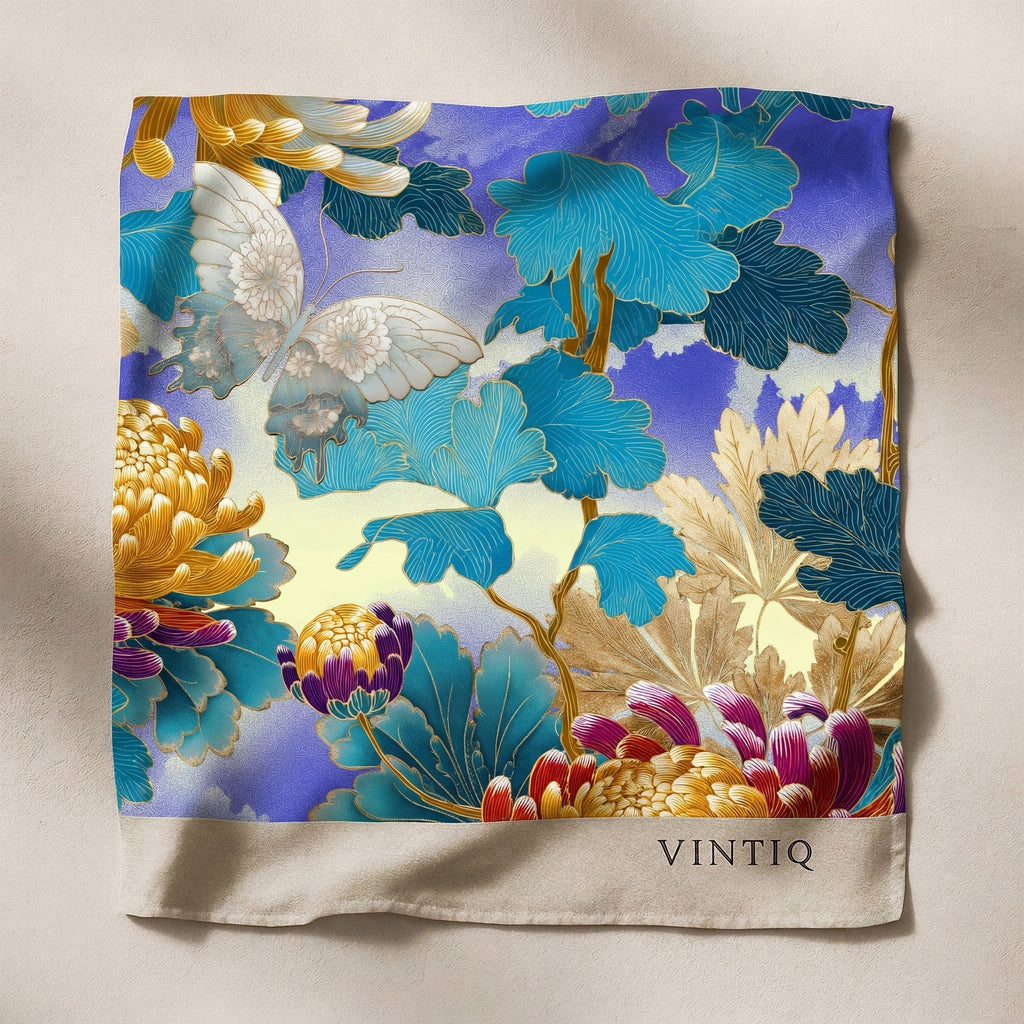 Kiku Butterfly -KIMONO Renaissance Collection