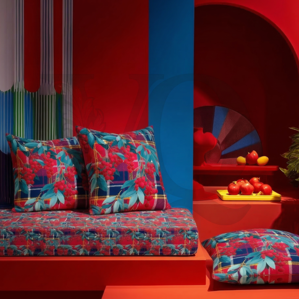Nanten_tartan-Taisho Pop Deco Collection