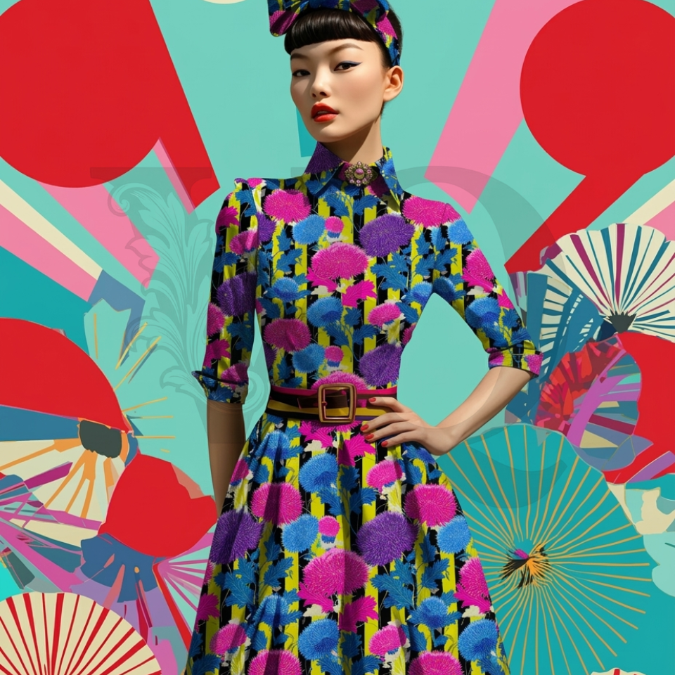 Azami Shima-Taisho Pop Deco Collection