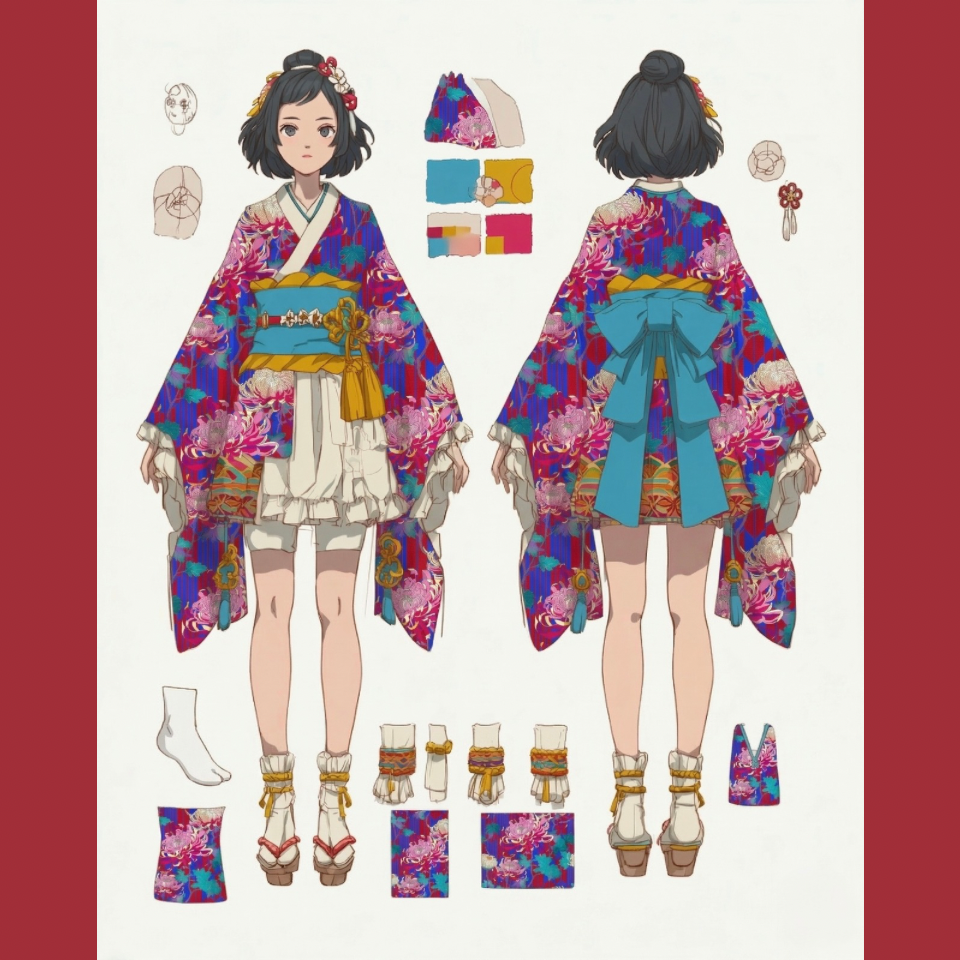 KikuYabane  Taisho Pop Deco Collection