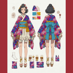KikuYabane  Taisho Pop Deco Collection