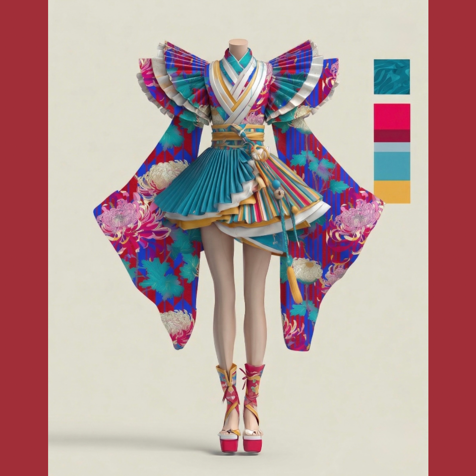 KikuYabane  Taisho Pop Deco Collection
