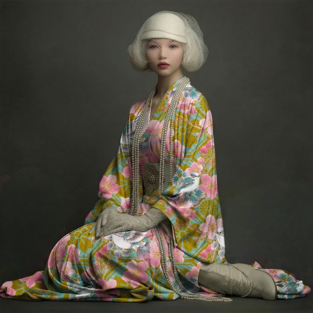 Sakura Birds – KIMONO Renaissance Collection
