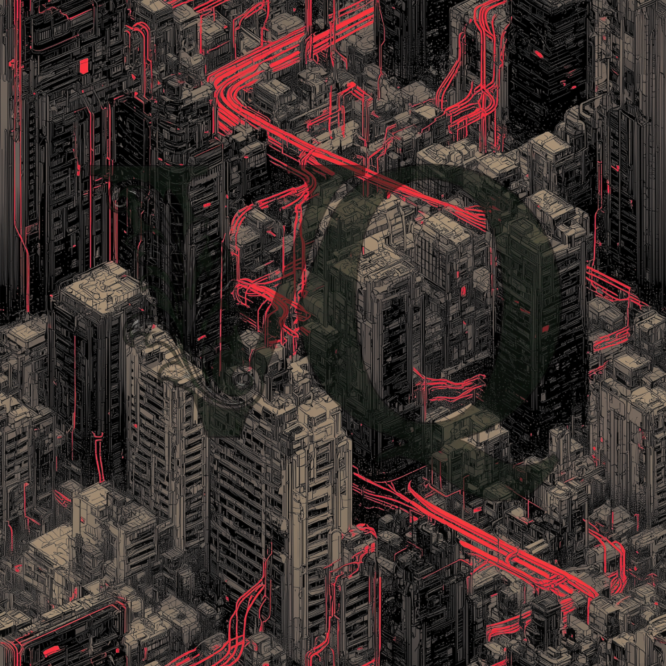 Arterial Grid – MANGA MIYAKO DISTORTION Collection