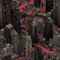 Arterial Grid – MANGA MIYAKO DISTORTION Collection