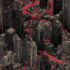 Arterial Grid – MANGA MIYAKO DISTORTION Collection