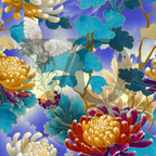 Kiku Butterfly -KIMONO Renaissance Collection
