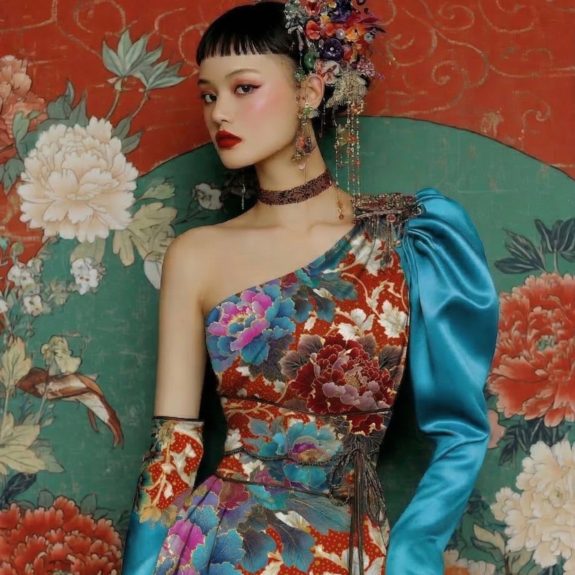 Arare Botan – KIMONO Renaissance