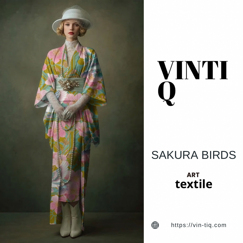 Sakura Birds – KIMONO Renaissance Collection