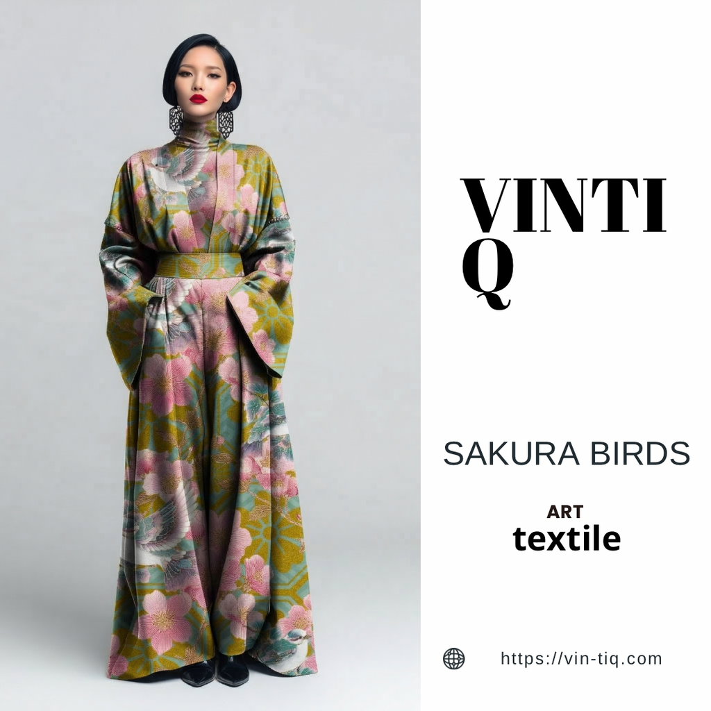 Sakura Birds – KIMONO Renaissance Collection