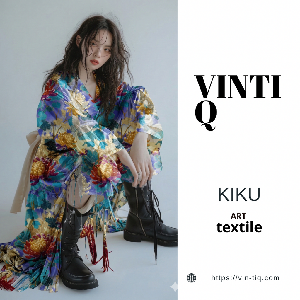 Kiku Butterfly -KIMONO Renaissance Collection
