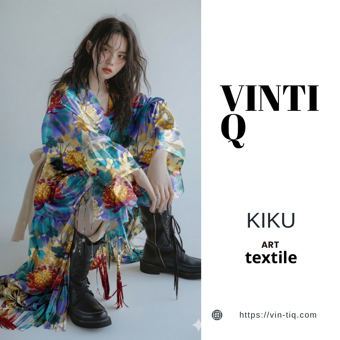 Kiku Butterfly -KIMONO Renaissance Collection